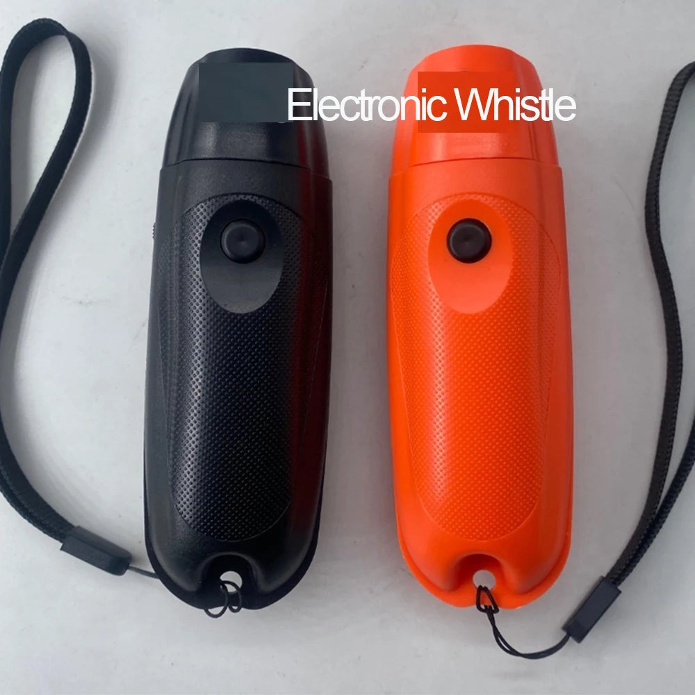 Professional Electronic Sports Whistle 125dB Three Tones for Basketball Soccer Football Referees Battery Operated