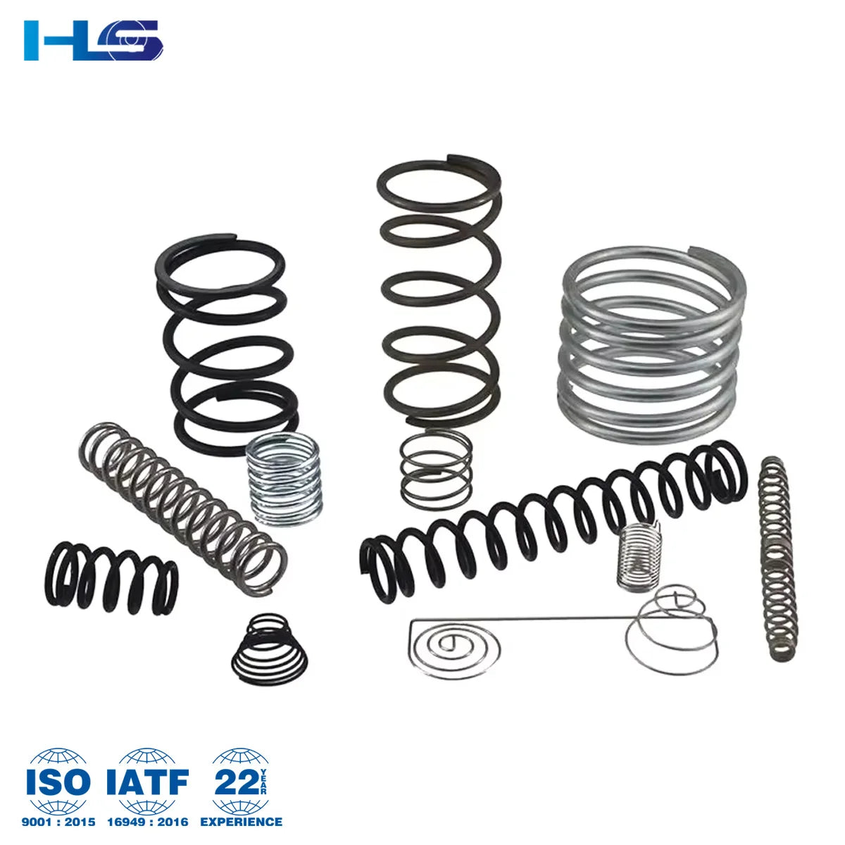 HengSheng 0.08mm to 30mm Wire Diameter Customize Compression Spring High Carbon Stainless Steel Precision Spring Manufacturer