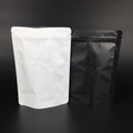 Stand up Ziplock Mylar Tea Packaging Foil Flat Bottom Coffee Bag With Valve