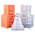 Clear Transparent Packaging Box Clothes Pegs Storage Box for Household Stuff