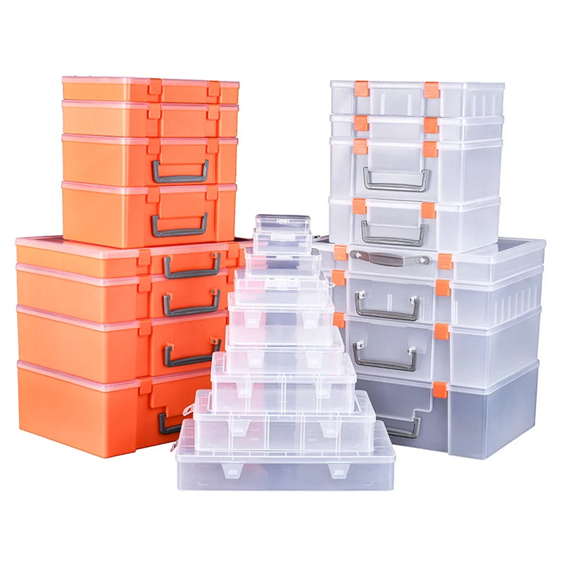Clear Transparent Packaging Box Clothes Pegs Storage Box for Household Stuff