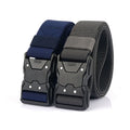 Quick Release Tactical Belt 1.5" Nylon Web Hiking Belt With Heavy Duty Seatbelt Buckle