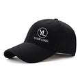 Custom Logo Curved Brim Adjustable Baseball Cap Embroidered 6 Panel Cotton Dad Hat for Event Giveaway