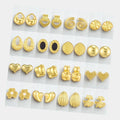 1000+ Design Women's Accessories Wholesale Bulk Bijoux Boucle D'Oreille Waterproof Stainless Steel Gold Fashion Stud Earrings