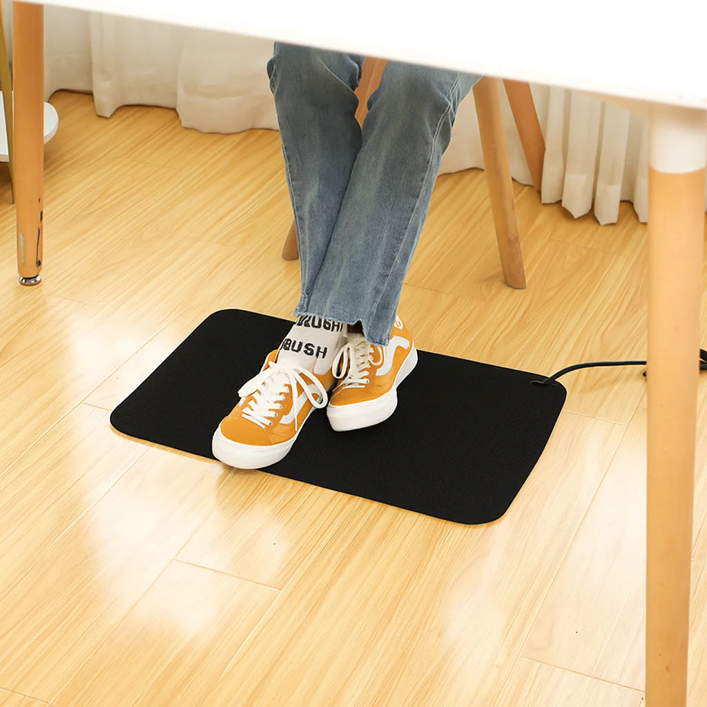 Energy Efficient Foot Warmer - No More Frozen Feet Adjustable Heat Levels for Home & Office Comfort
