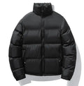Custom Logo Thick Down Jackets Men Winter Zip Waterproof Puffer Jacket Cotton Coat Men Winter Warm Outwear