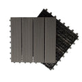 Wood Plastic Composite Outdoor Wpc Modern Luxury Vinyl Engineered Wood Decking Floors 3d Interlock Diy Deck Flooring Tiles