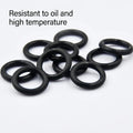 HOVOO High Pressure Plastic PU PTFE NBR FKM EPDM Silicone HNBR FFKM O-Ring Rubber Seals METRIC AS568 BS4518 JIPp&g Standard Size