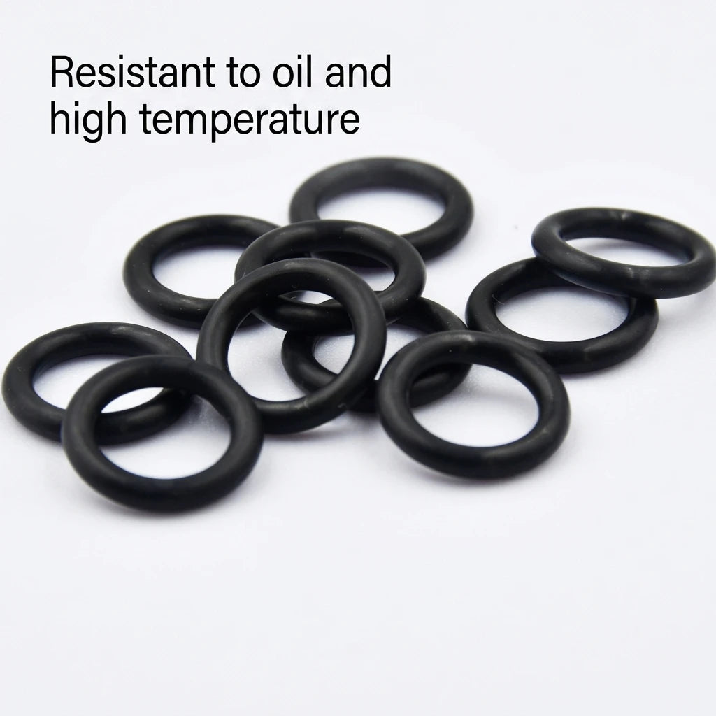 HOVOO High Pressure Plastic PU PTFE NBR FKM EPDM Silicone HNBR FFKM O-Ring Rubber Seals METRIC AS568 BS4518 JIPp&g Standard Size