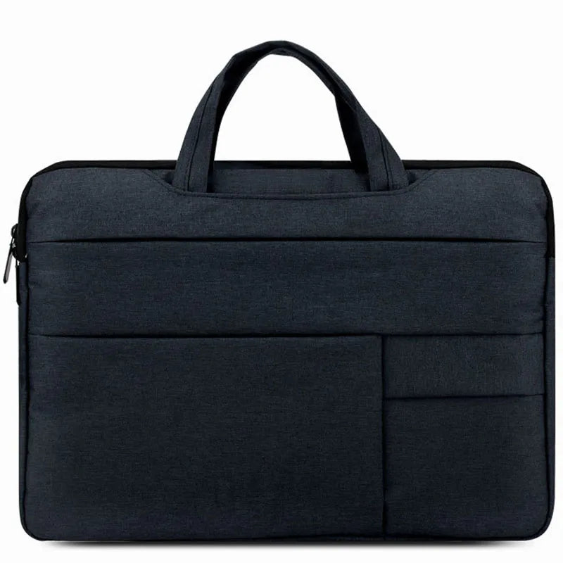 2020 New Arrivals-Unisex Portable Laptop Bag with Zipper Closure Waterproof and Shockproof Lining Polyester Two Handles