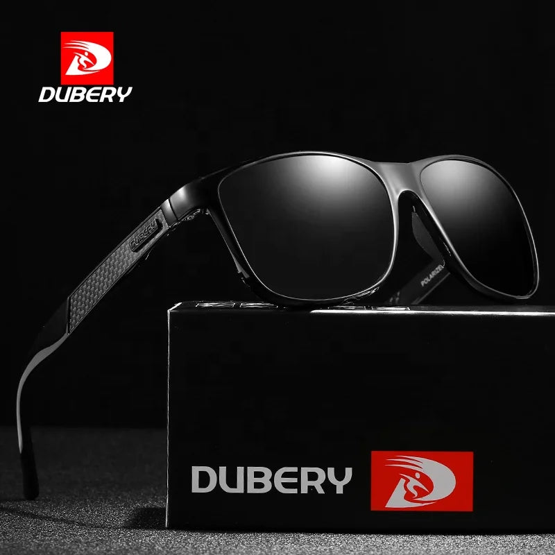 DUBERY OFFICIAL Polarized Square Sunglasses Turkey  Men  UV400 Protection  Wholesale Customize Eyewear Sporty Sunglasses D002