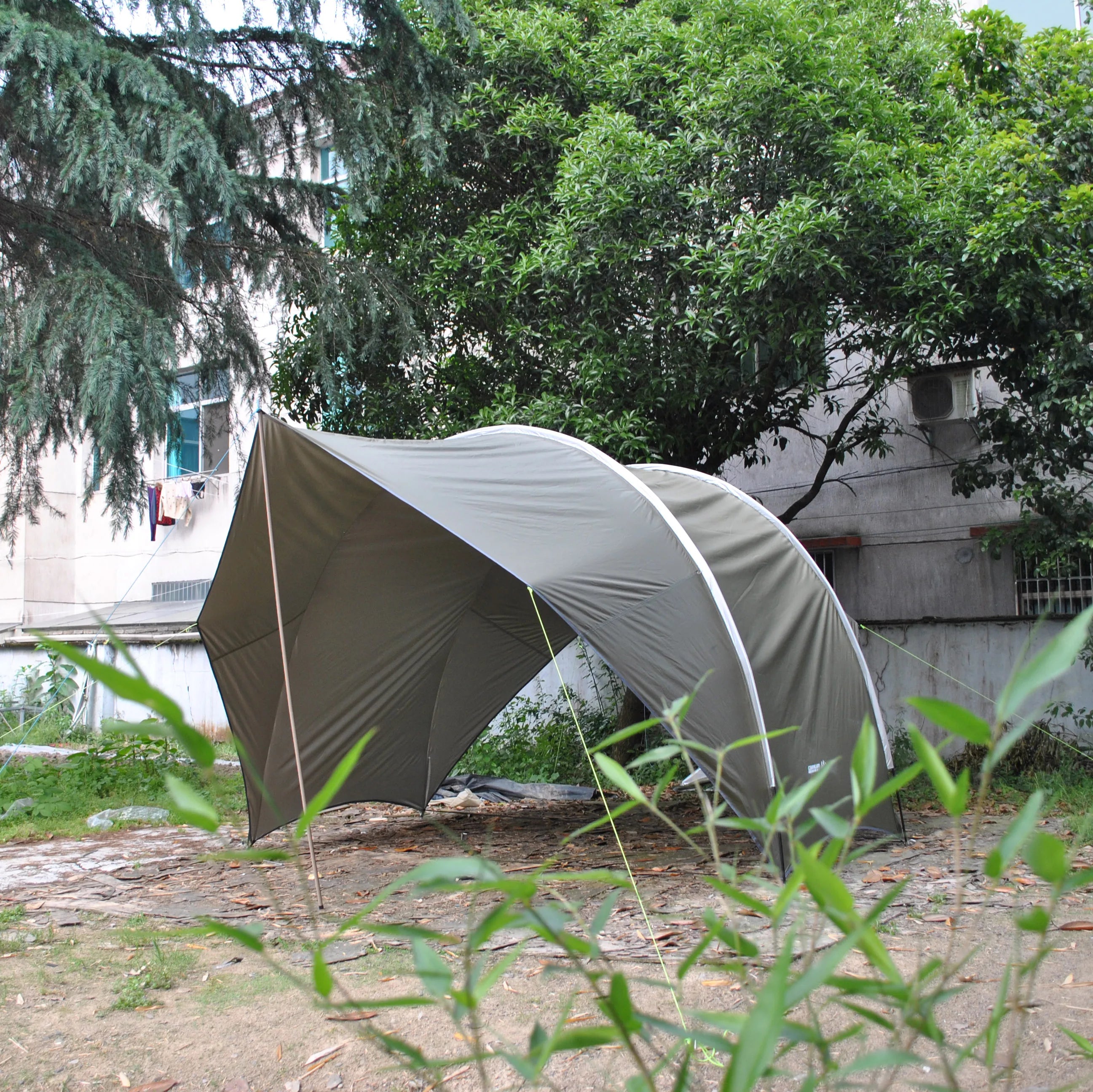 CZX-599 Foldable Four-Season Camping Tent Portable >3000mm Waterproof Eggshell Canopy One Bedroom Lightweight Sunshade Snow