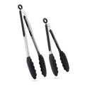 12" 9" Cooking Tongs Kitchen Premium Silicone Bbq Tongs Heat Resistant Food Tongs