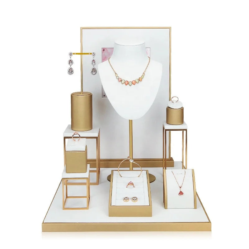 Boutique Hot-selling Jewelry Window Display Props Leather Bracelet Display Tray Jewelry Display Stand