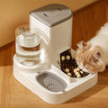 New Automatic Pet Feeding Water Feeder 2-in-1 Water Dispenser Cat and Dog Bowl Pet Supplies