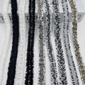 JFL058 Manufacturers Spot Direct Sales Bilateral Gold Wire Toothbrush Lace Autumn and Winter New Ribbon Clothing Accessories