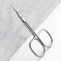 Manicure Nail Scissors Cuticle Scissor Curved and Straight Blade Professional Stainless Steel Beauty Laser Logo Sharp Blister