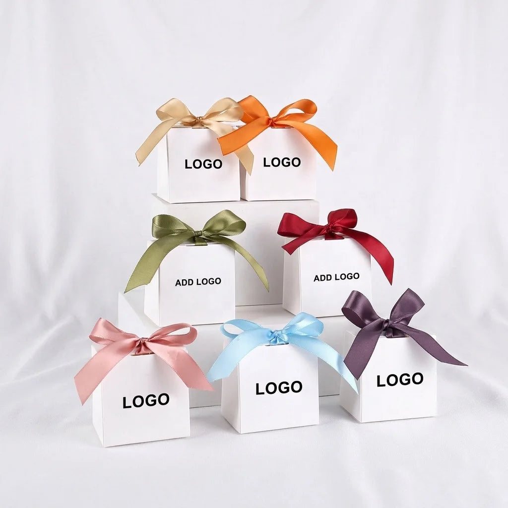 CSMD Chinese Manufacturers Ready to Ship Retail Yiwu Supplier Cheap Price Small Size White Thank You Gift Box for Wedding Favors