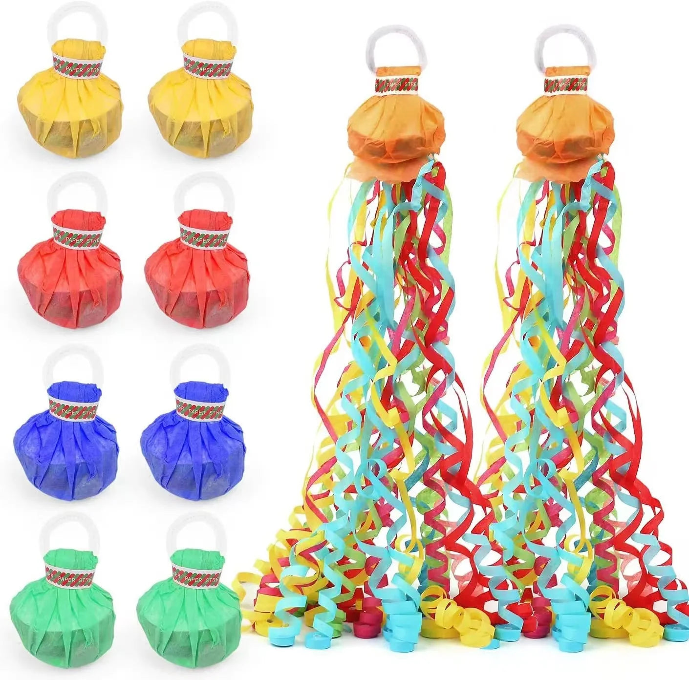 Hot Selling Party Hand Throw Package Confetti Promotional Paper Blaster Confetti Gift Set for Birthday Wedding Group Building