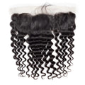 CLJhair 2026 New Arrival 10A Thin Undetectable Raw Indian Human Hair Extensions 13X4 Hd Lace Frontals Deep Wave Real