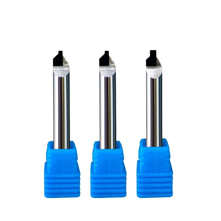 PCD Diamond End Mills Milling Cutter ODM/OEM for Acrylic Copper Aluminum Alloy Sheet Cutting Chamfering Processing Router Bit