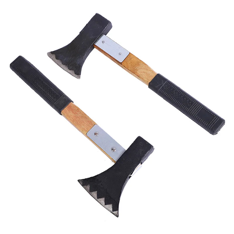 Camping Axe Leather Reinforced Axe Planing Adze Agricultural General High Hardness Cordless Wooden Axe