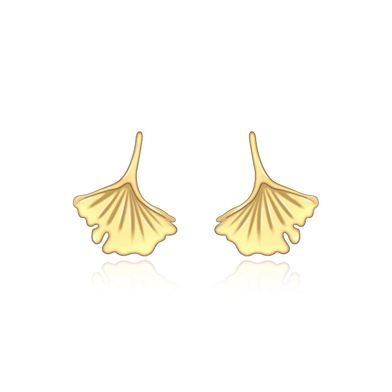 New Custom Luxury Earrings Women 18K Gold Plated 925 Silver Flower Shape Jewelry