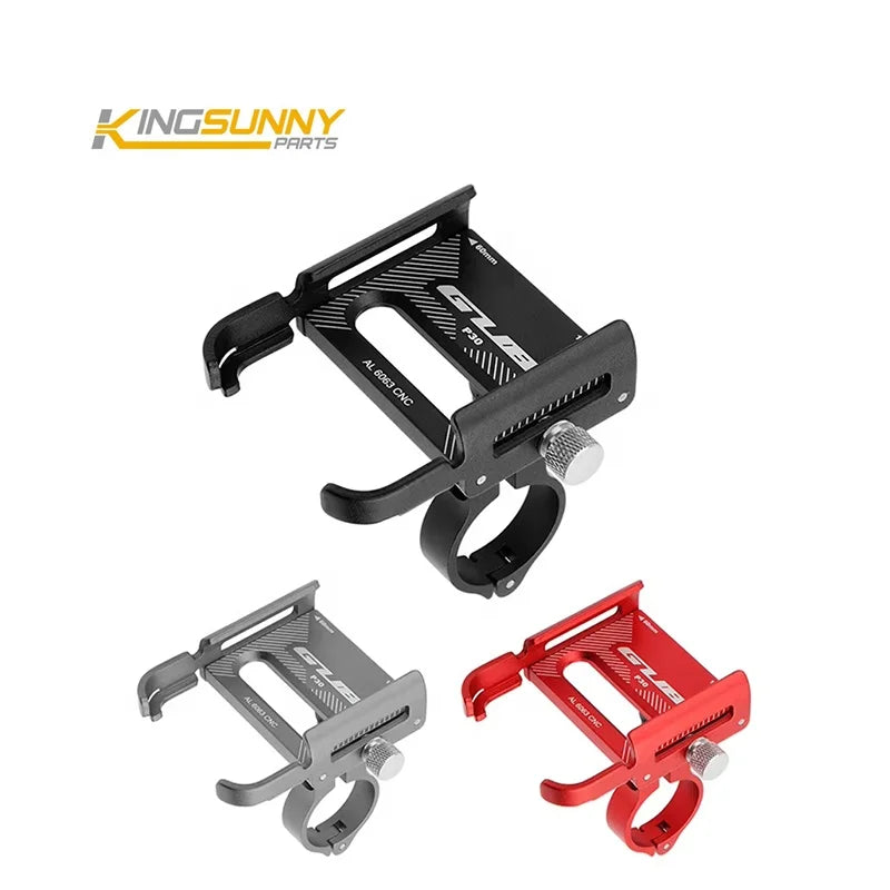 Bicycle Aluminum Alloy Mobile Phone Navigation Bracket Battery Electric Motorcycle Riding Delivery Fixed Bracket