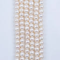 ZHUJI Wholesale Loose Freshwater Potato Pearls Beads 9-10mm Strands in White Pink and Other Colors for Jewelry Making