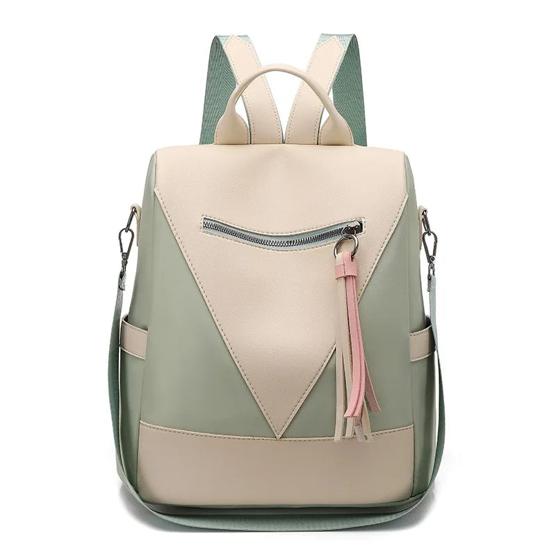 2022 Casual Ladies' Large Capacity Shoulder Bag Simple Joker Design with Waterproof Feature Polyester Lining for School Travel