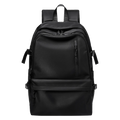 EURCOOL Unisex Casual Computer Backpack Waterproof Polyester Nylon School Rucksack Zipper Closure Customizable Logo Anti-Theft