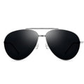 Pure Titanium Sunglasses for Men's ultra Light Driving Mirrors Driving Polarized Toad Sunglasses 1838