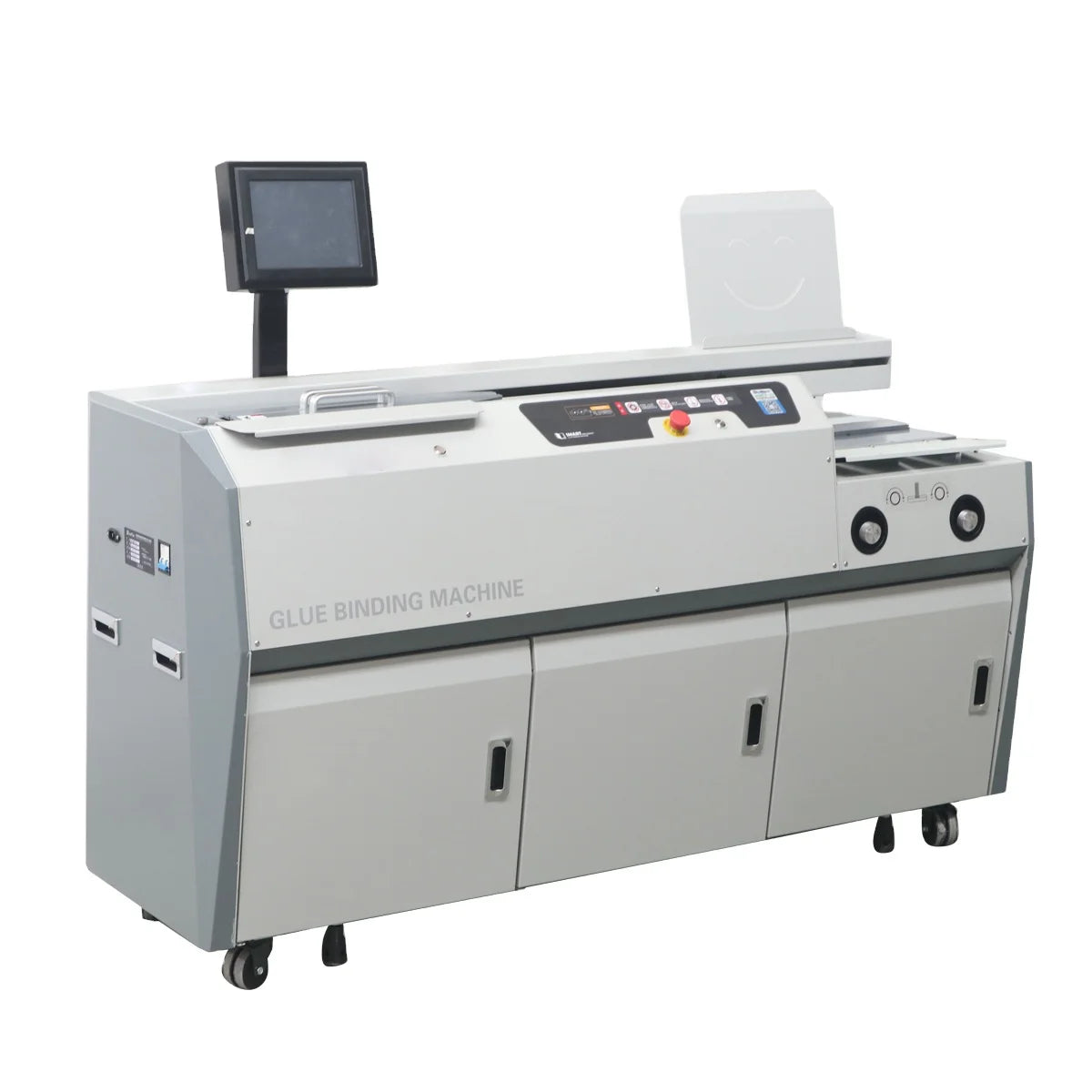 TM600 High-Speed 10.4inch Touch Screen Art Paper Heavy Duty Book Binding Machine Electricity Perfect Glue Binding for Books