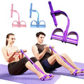 4 Resistanc Elastic Pull Ropes Exerciser Rower Belly Resistance Band Home Gym Sport Training Elastic Bands for Fitness Equipment