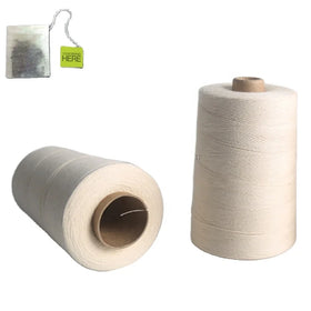 21/4S Filter Paper Tea Bag 100% Cotton Thread String Model XLD-S03 Length 4250m for Packing Machine