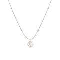 Wholesale New Fashion Jewelry Chain 925 Silver Plated Pearl Necklace for Women