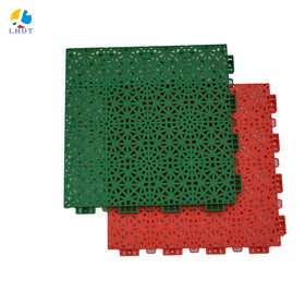 LHDT Interlocking Sports Flooring Tiles for Tennis and Ice Hockey Courts