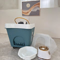 Winplus Japanese Lit Plumbed Head Spa Equipment Shower Shampoo Bowls Sink Hair Wash Salon Portable Shampoo Basins