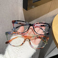 Fashion Flower Cat Eye Eyeglasses Frames for All Face Anti Blue Light Glasses Women Summer Vitality Butterfly Eyeglasses Frames