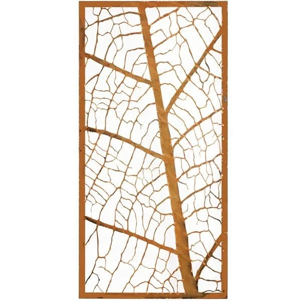 Corten Metal Cladding Systems for Patio Decoration Rustic-Style Corten Steel Wall Panels and Screens Room Dividers