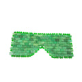 Huiying Anti-aging cooling travel green aventurine jade eye mask