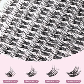 Wholesale Eyelash Cluster Extensions Darmatic DIY Eyelash Extensions Cluster Lashes Kit Private Label