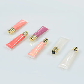 10ml Cute Tube Clear Lip Gloss Matte Nude Shiny Lip Oil Available Color Private Label Cosmetics