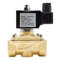 Normally Closed IP65 Fully Enclosed Coil G3/8" G1/2" G3/4" G1" G1-1/4" G1-1/2"G2" AC220V DC12V 24V Solenoid Valve