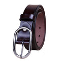 Factory Sale Single Layer Leather Ladies Belt Pin Buckle Fashion Casual Ladies 2.8cm Jeans Multifunctional Belt Decoration