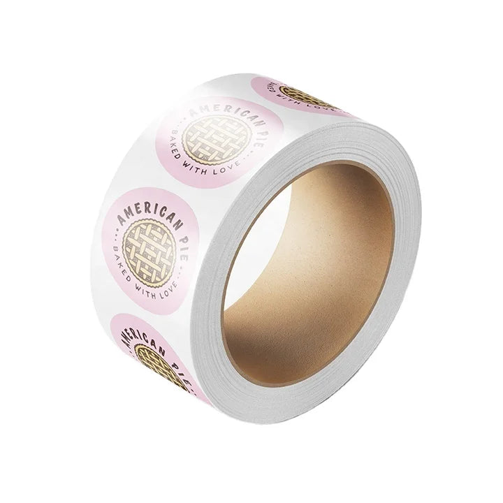 Self 6colors 30ml Cream Round Stickers Waterproof Digital Printing Custom Sticker Adhesive Sticker Labels Barcode
