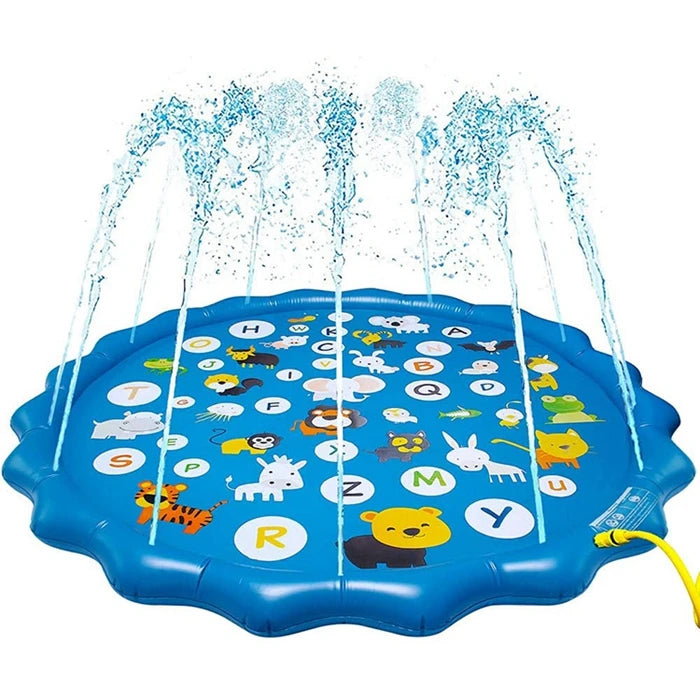 New Arrival170cm Kids Splash Pad 3-in-1 Sprinkler for Kids Splash Pad a to Z Outdoor Swimming Pool for Babies and Toddlers