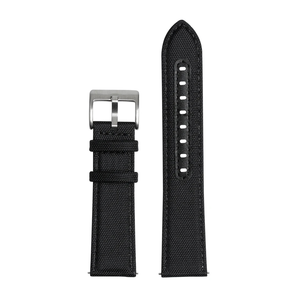 Cordura Watch Strap 22mm Canvas Strap Sailcloth Strap Quick Release Watch Band