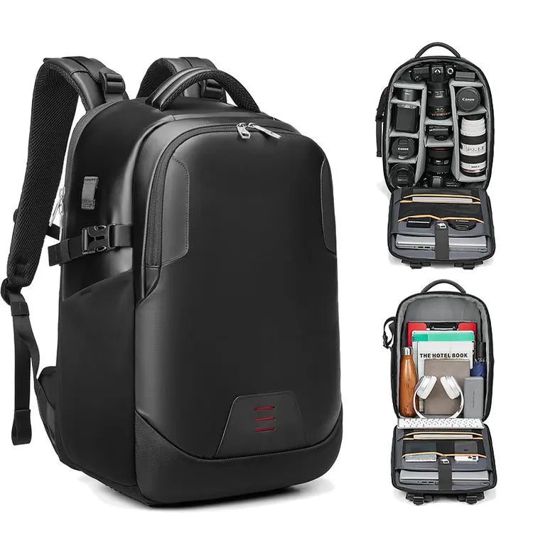 Large Outdoor Travel Hiking Sport Backpack Waterproof Camera Video Bag Men Women Other Manufacturer Mountain Camp Design Cover