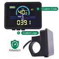 Professional Ebike LCD Display Factory for City Commuting with Speed Mileage Bicycle Computer Electric Cycle Bike Accessories